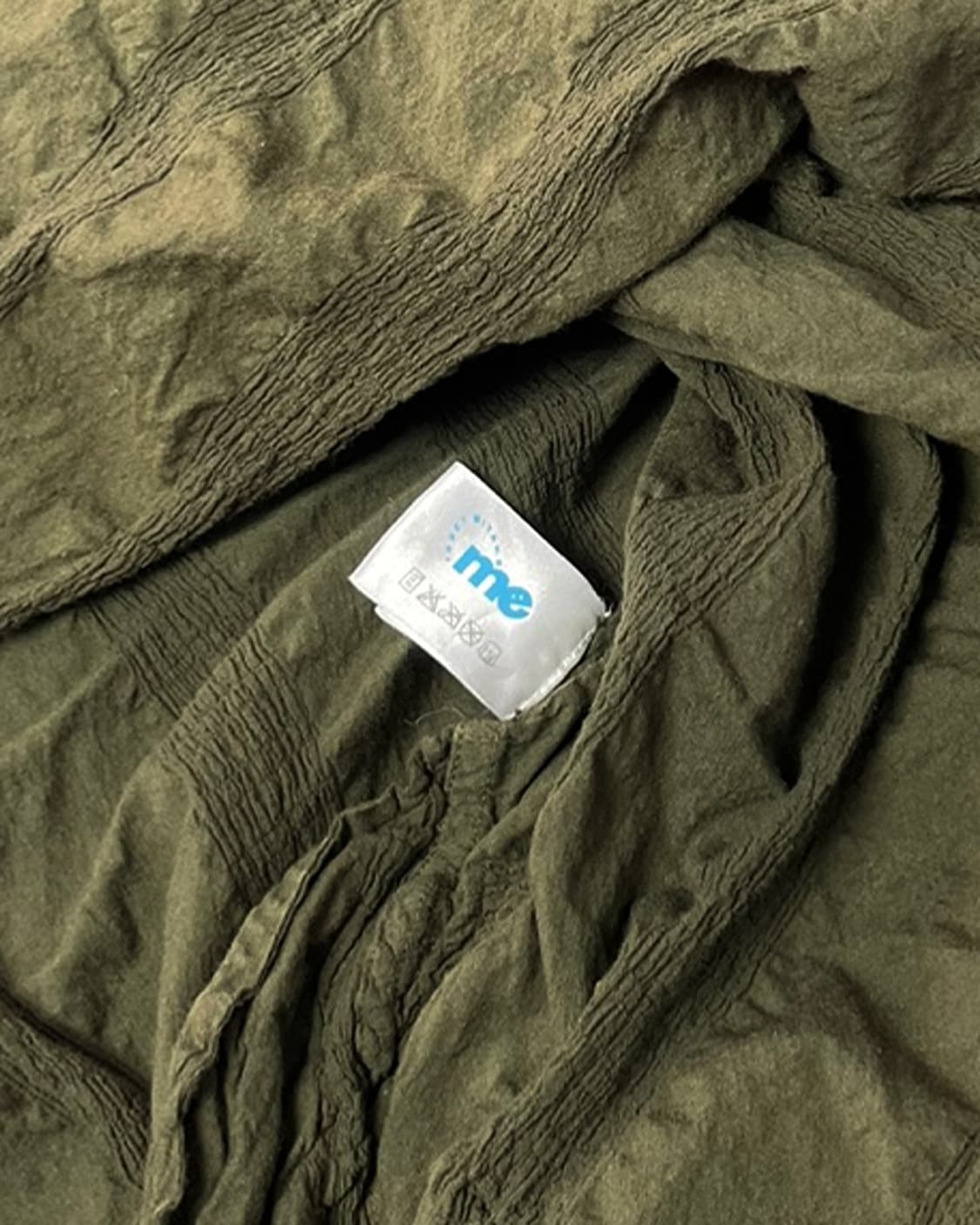 me ISSEY MIYAKE 카키 미니 원피스  상품이미지6