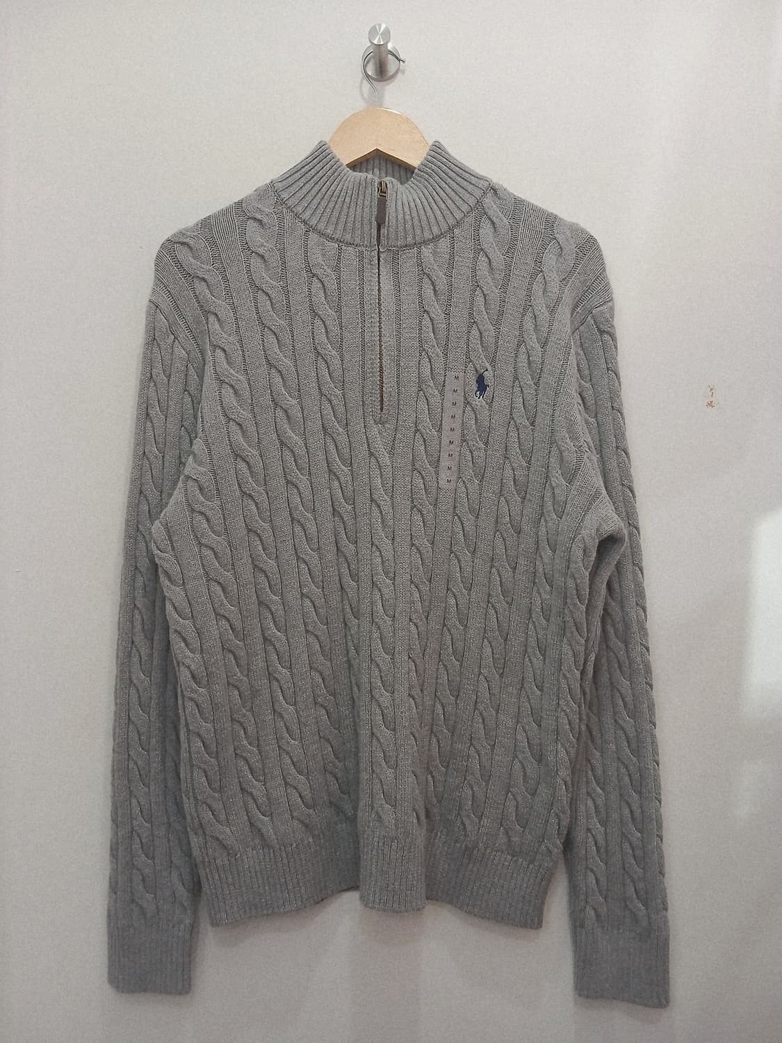 (새상품) 폴로랄프로렌 케이블니트 하프집업 상품이미지1