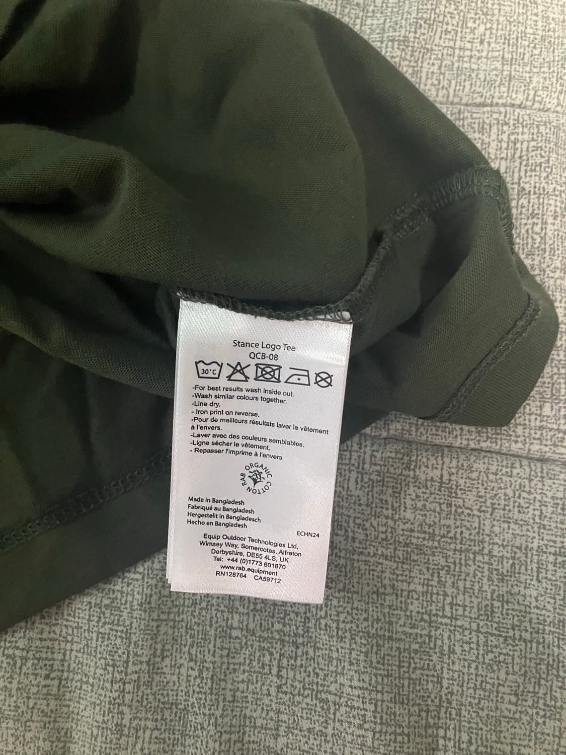 Rab logo tee (L size) 상품이미지2