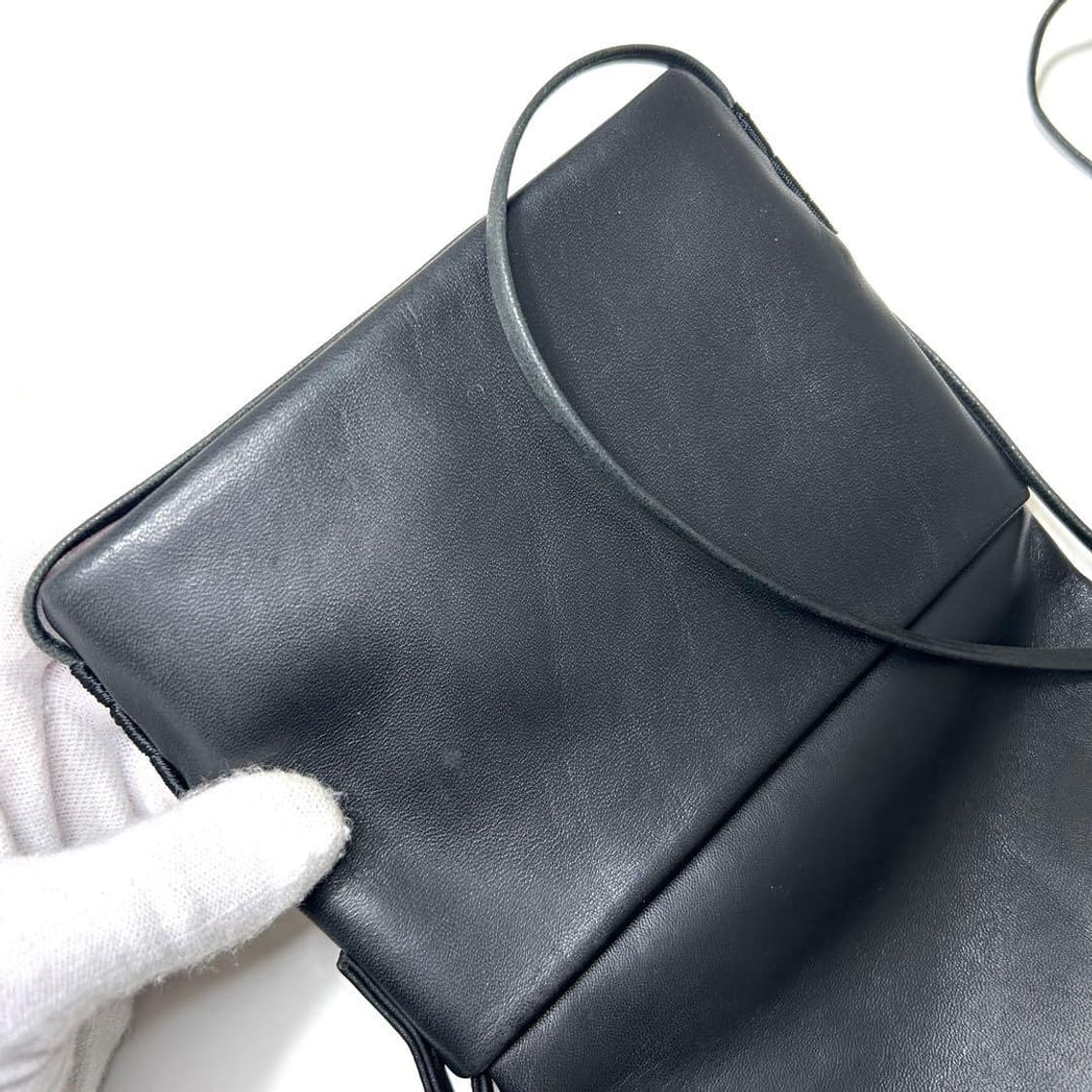 헬무트랭 본인기 빈티지 아카이브 나로우 스트랩 미니 숄더백 상품이미지8