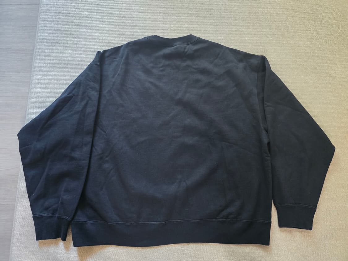 나이키 스투시 워시드 플리스 크루넥 맨투맨 블랙 XL (US/EU) 상품이미지2