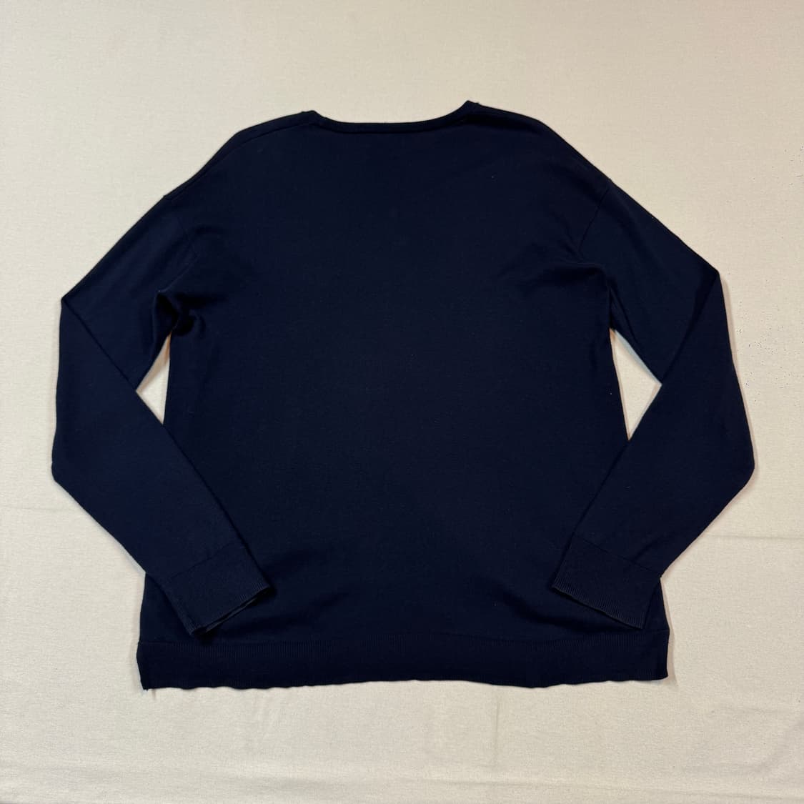 M) 폴로 랄프로렌 피마코튼 네이비 니트 신형 큐알탭 상품이미지5