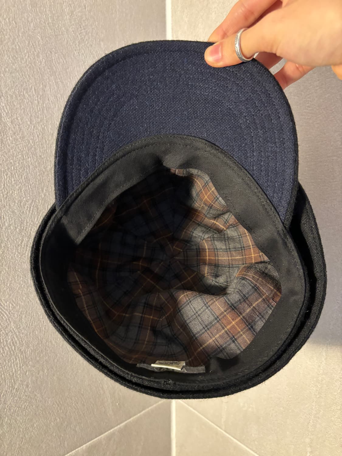 Ca4la mansize rooster 울 캡 상품이미지7