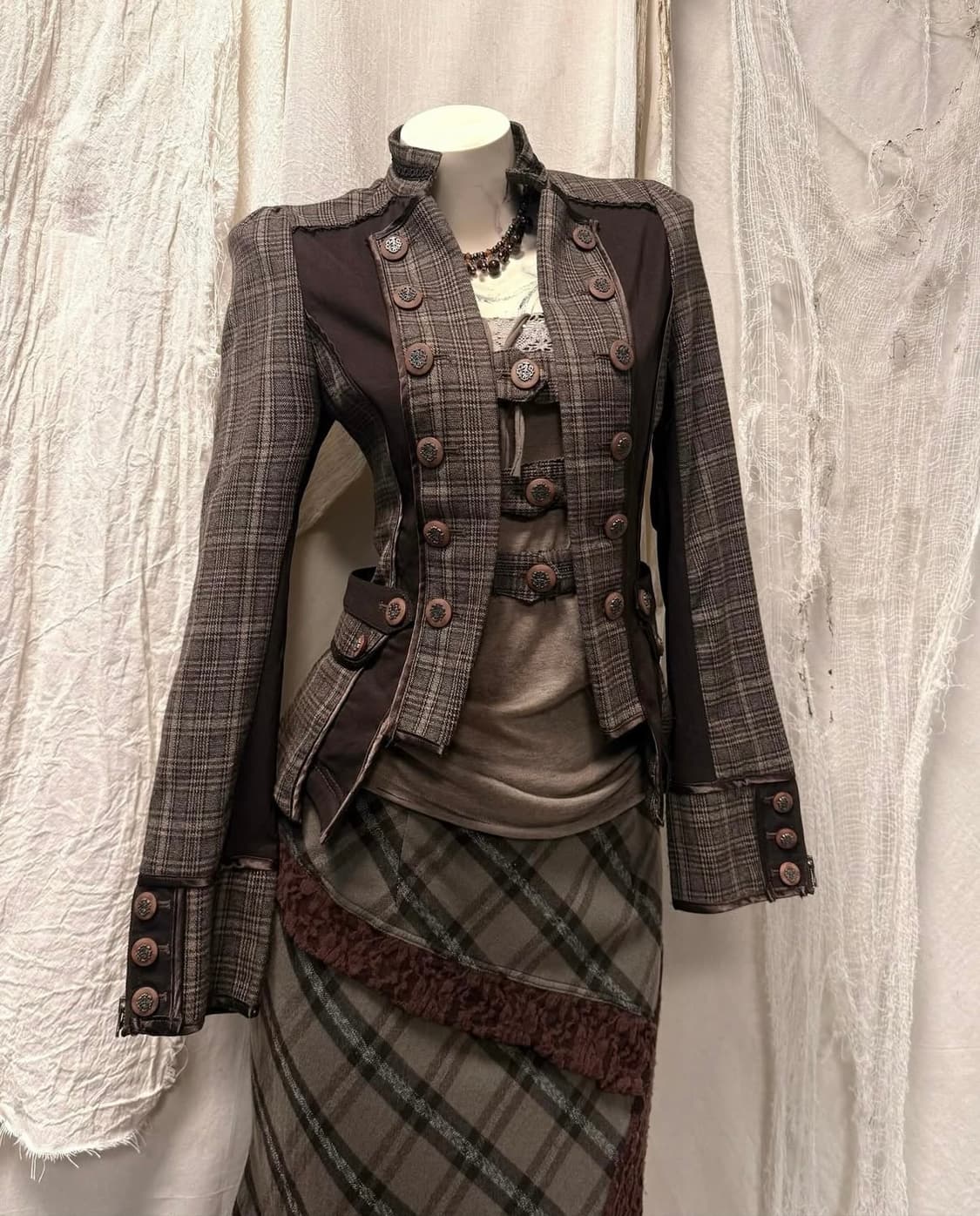 Ozz On Fairy Buckle Pointed Jacket 상품이미지1