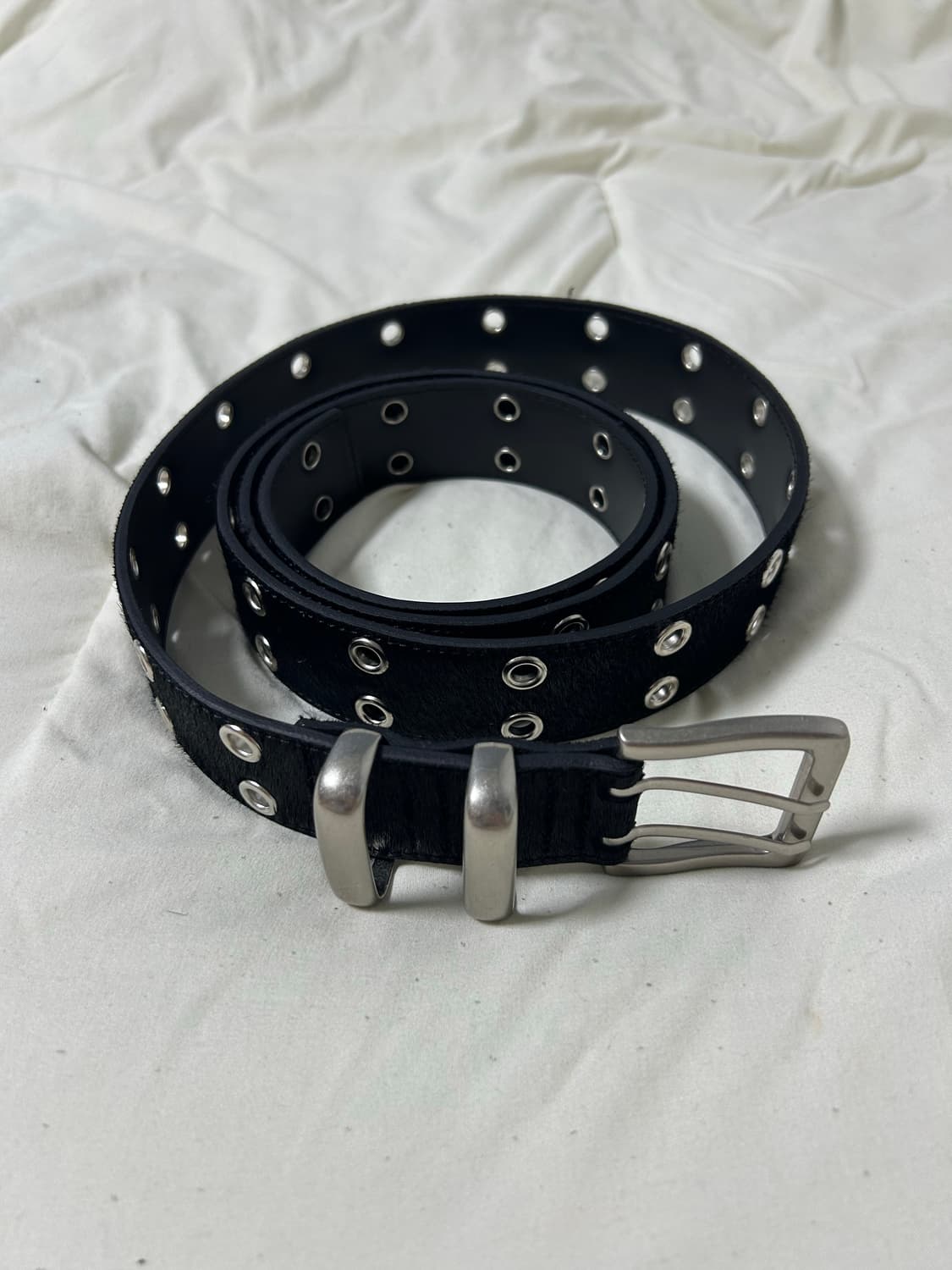 카미엔 더블 아일렛 벨트 상품이미지1