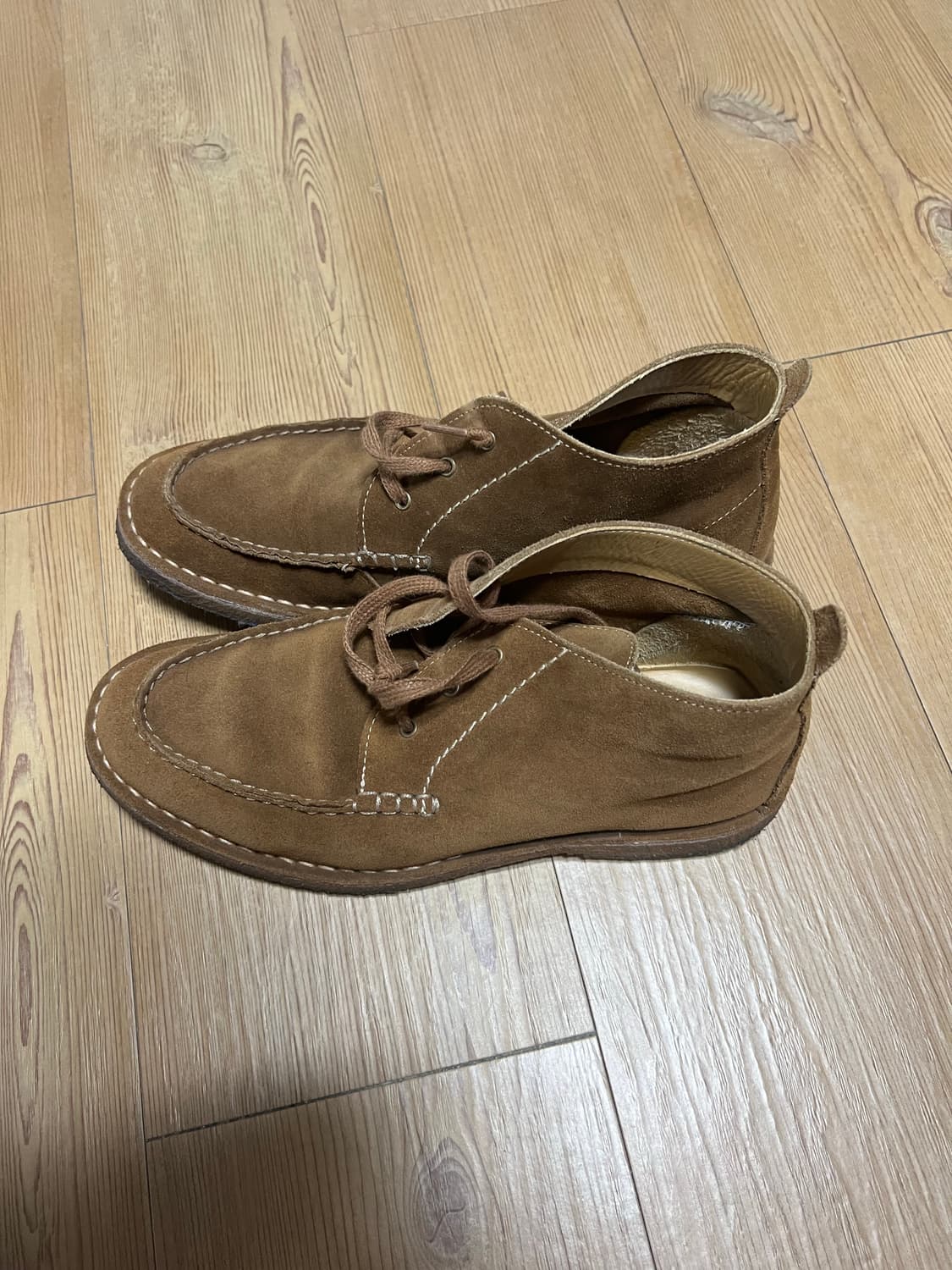 Loake 탄 스웨이드 처카부츠 (42) 판매 상품이미지3