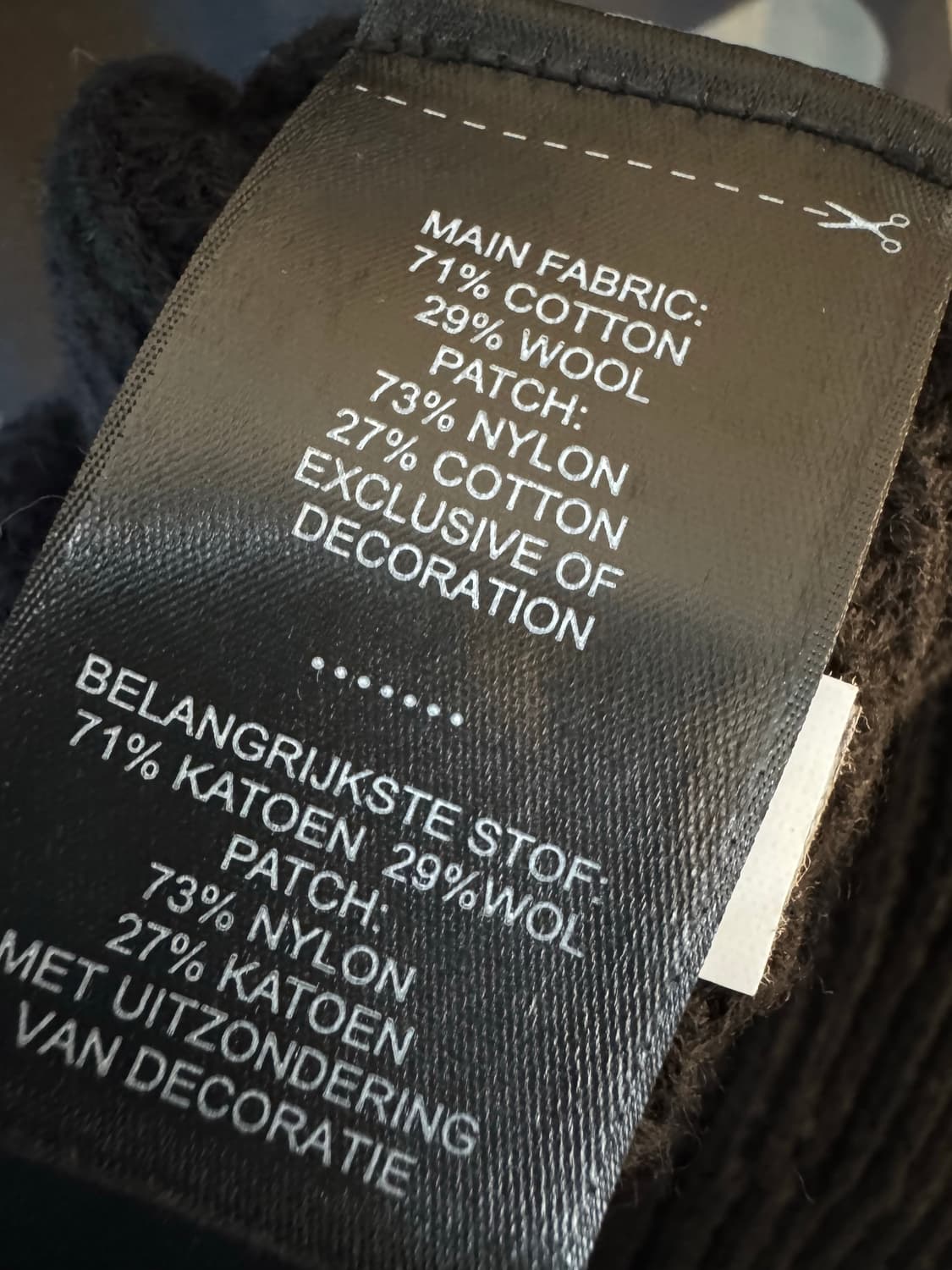 [2XL]할리데이비슨 윌리 G 스컬 울 니트집업 블랙 상품이미지5