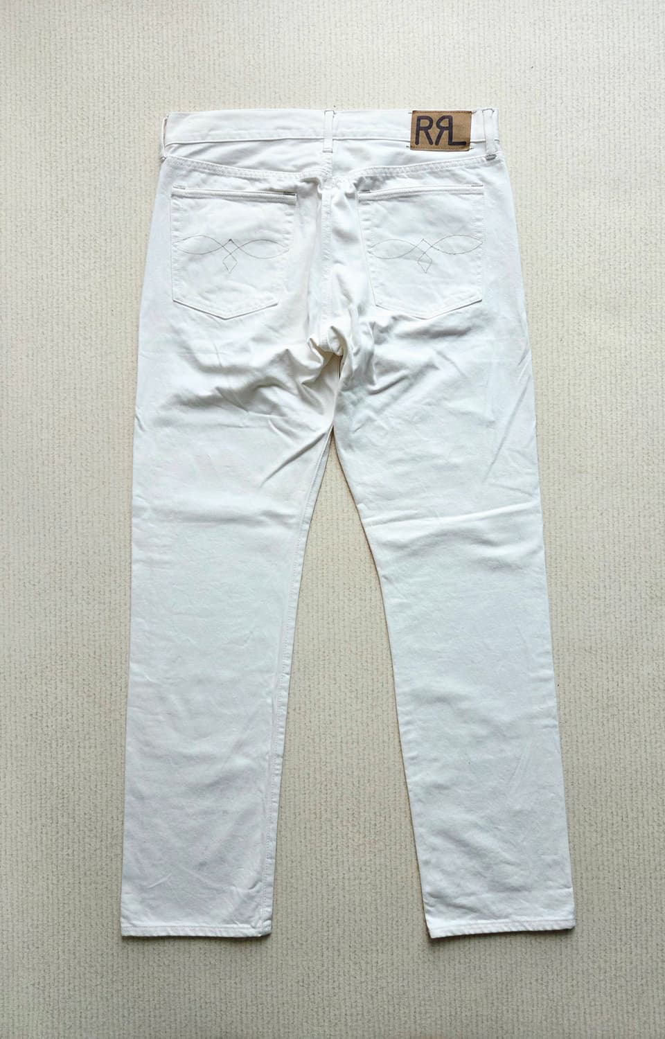 더블알엘 에크루 화이트 팬츠  상품이미지3