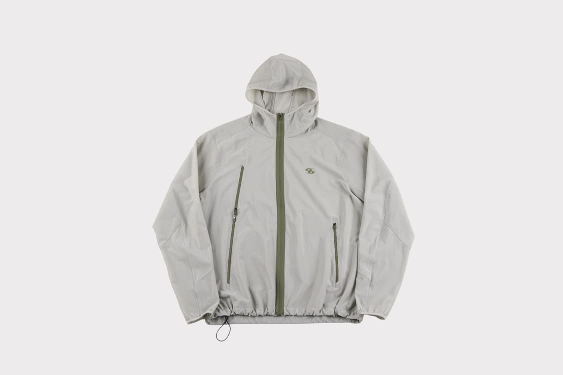 [3] 24SS 산산기어 지퍼 메쉬 자켓 (그레이) 상품이미지1