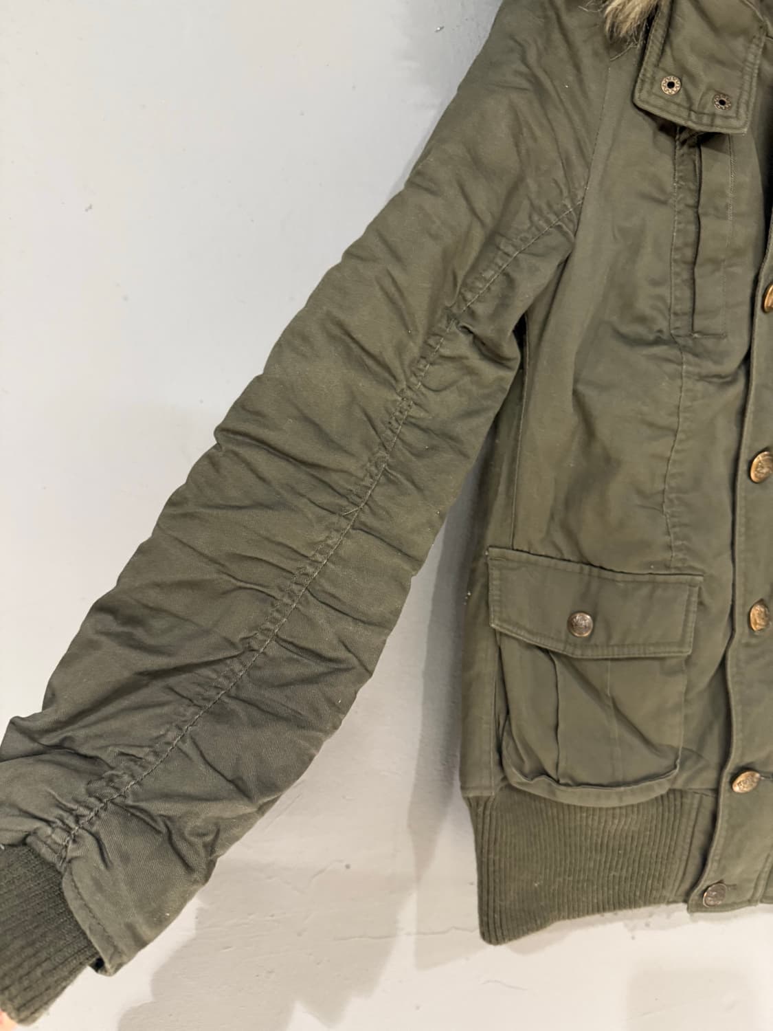 shirring detail pocket detail jumper 상품이미지8