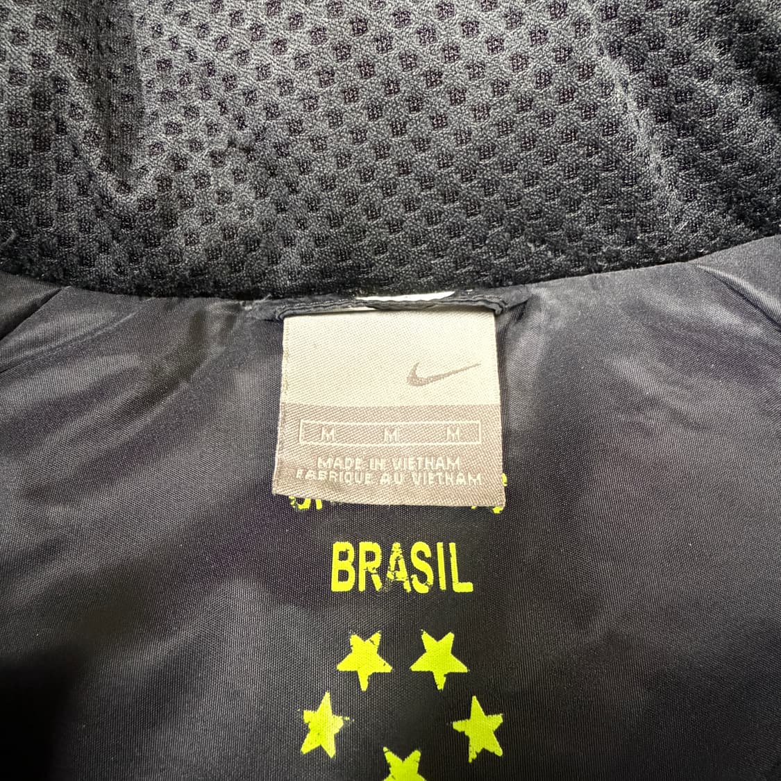 나이키 00s 올드스쿨 브라질 월드컵 숫자패턴 덕다운 패딩 유일매물 상품이미지6