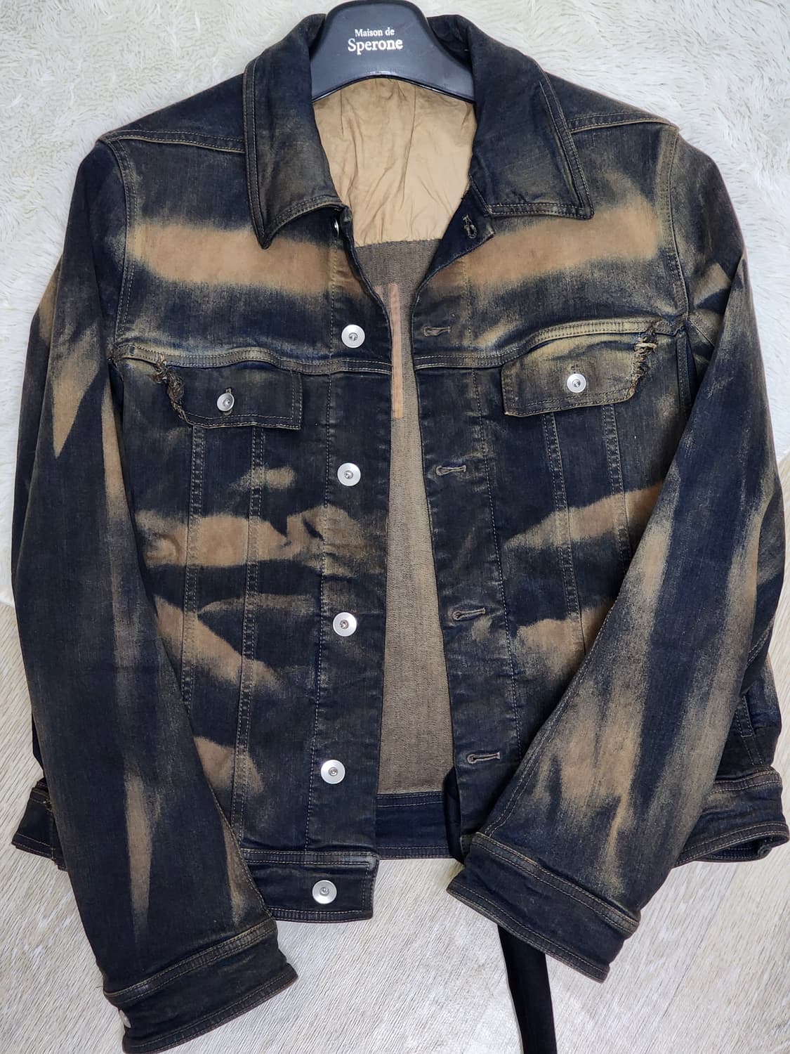 릭오웬스 다크쉐도우 데님자켓 상품이미지3