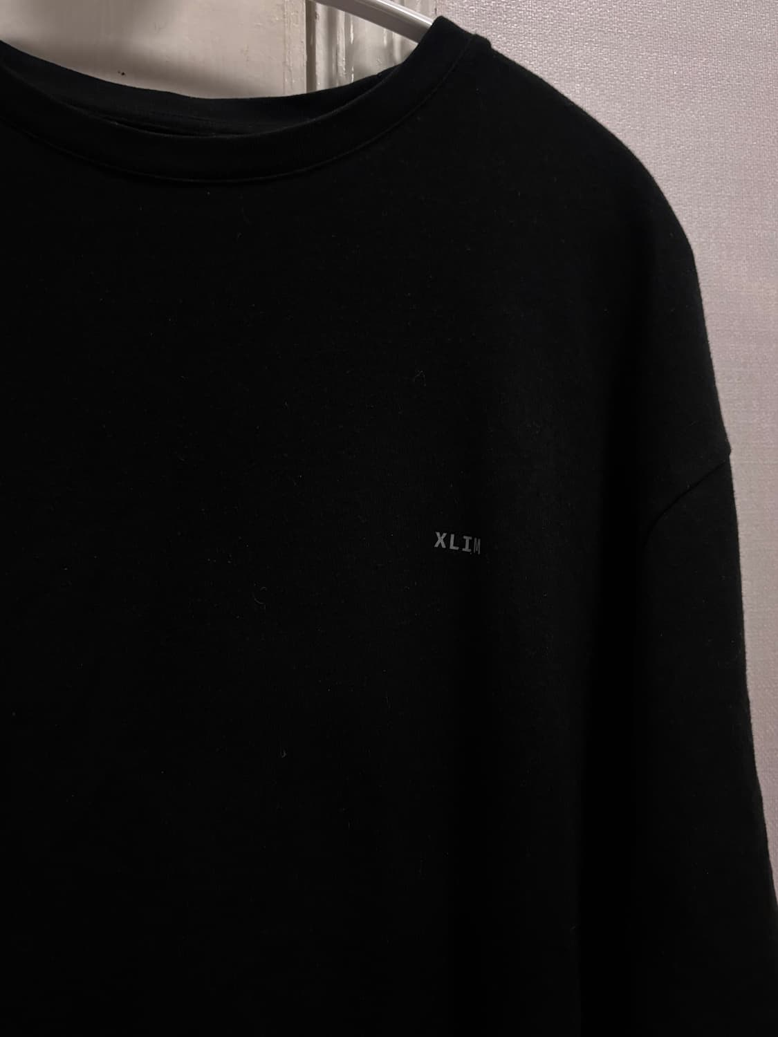 엑슬림 반팔 티셔츠 pt.2 black 상품이미지4