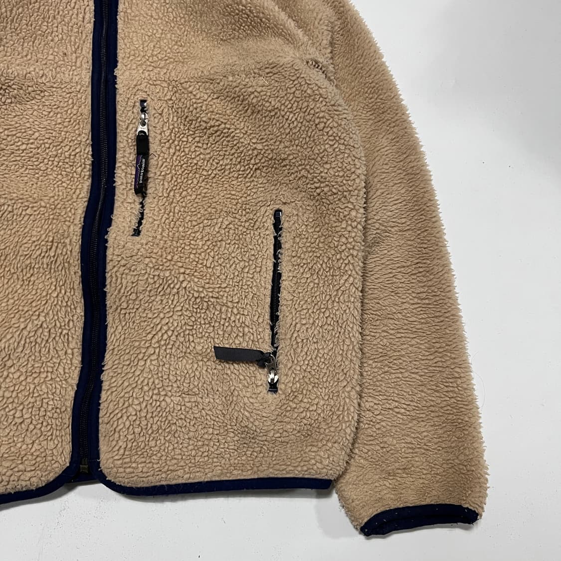 Patagonia 90s 레트로 딥파일 플리스(Xs) 상품이미지3