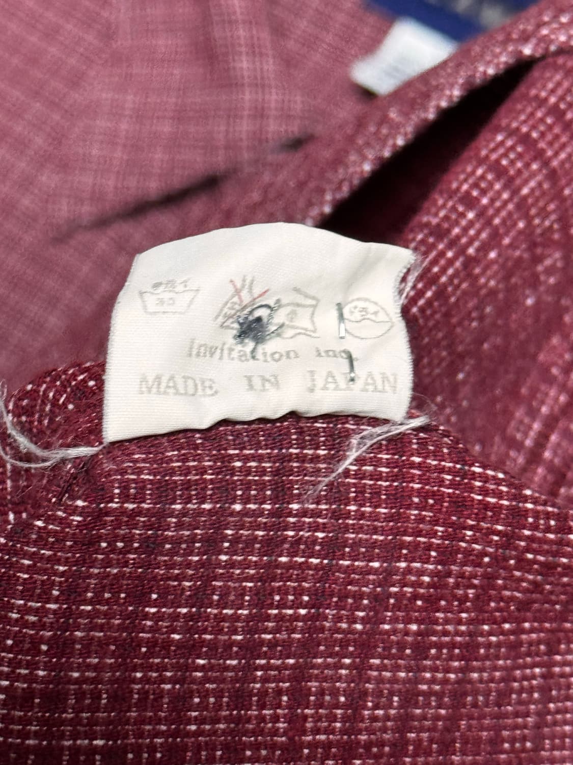 [L] 빔즈 빈티지 체크 셔츠 상품이미지5