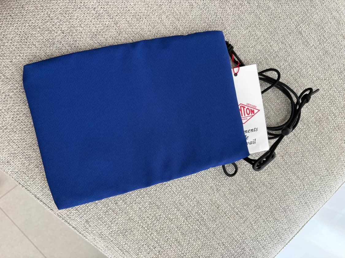 DANTON 드로우 스트링 백 블루 새상품 상품이미지6