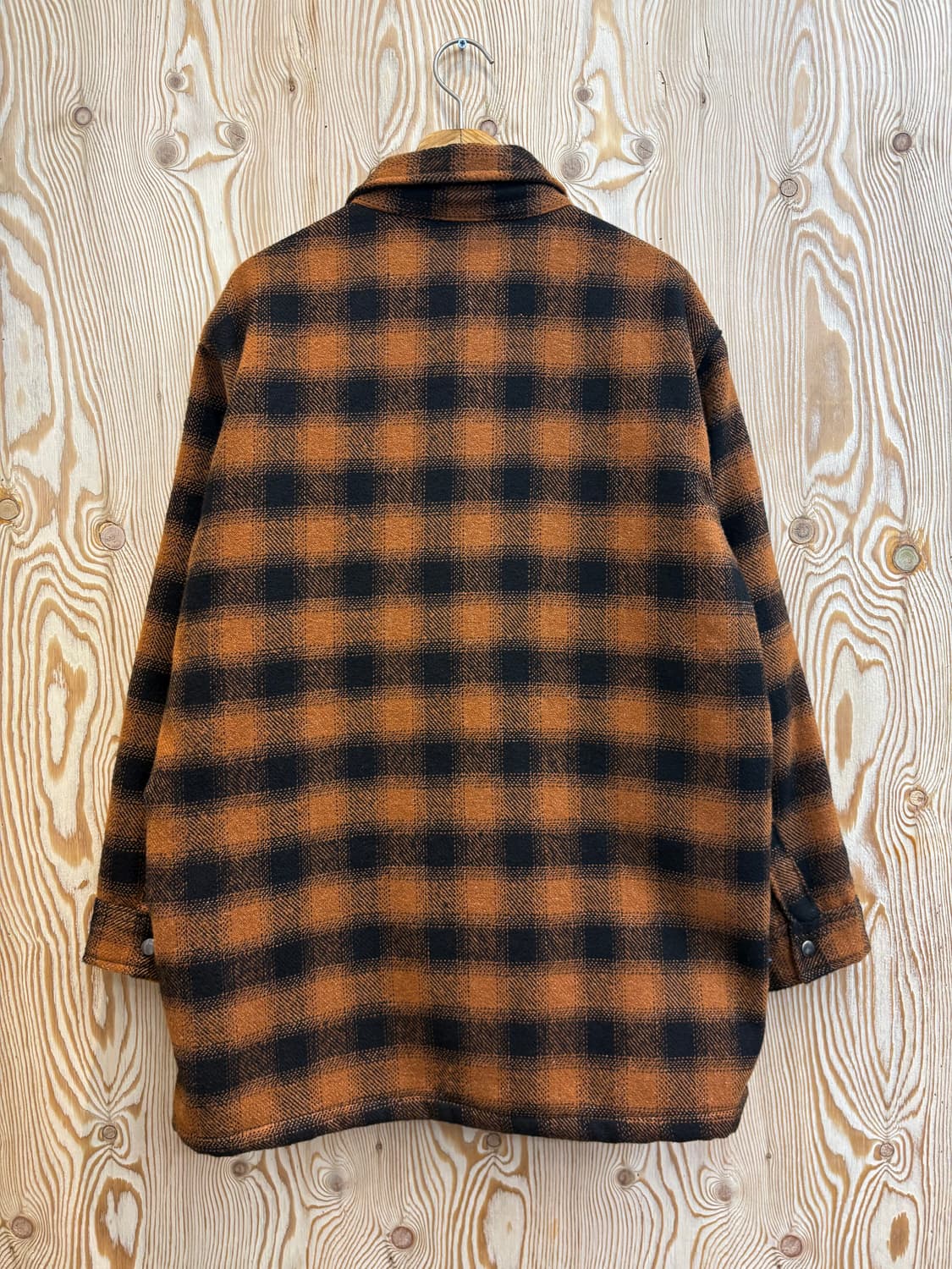 스투시 울 체크 플란넬 셔츠 자켓 상품이미지2