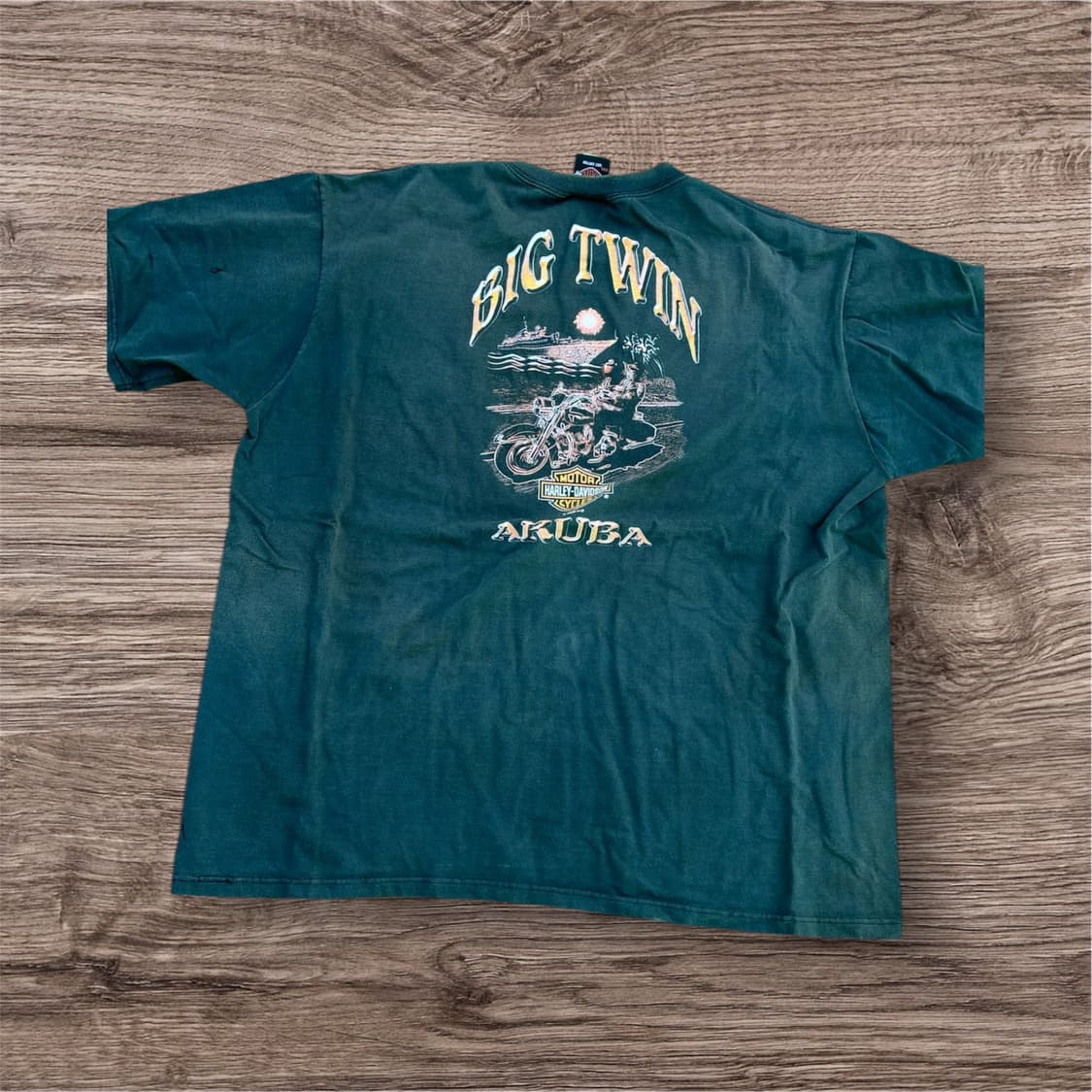 08' Harley Davidson Faded Print T-shirt 상품이미지2