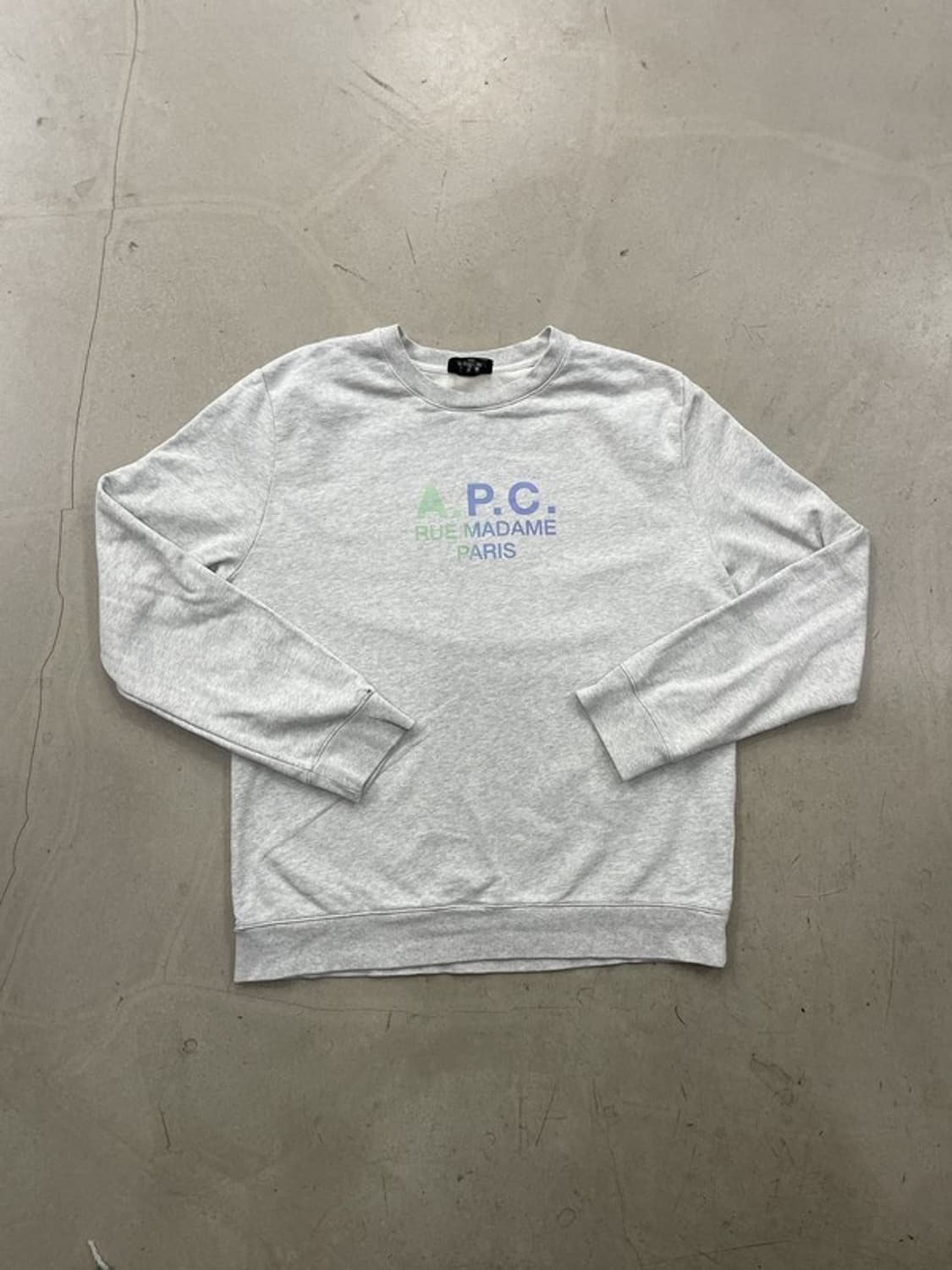 아페쎄 엘리엇 로고 프린트 맨투맨 xxl 상품이미지1