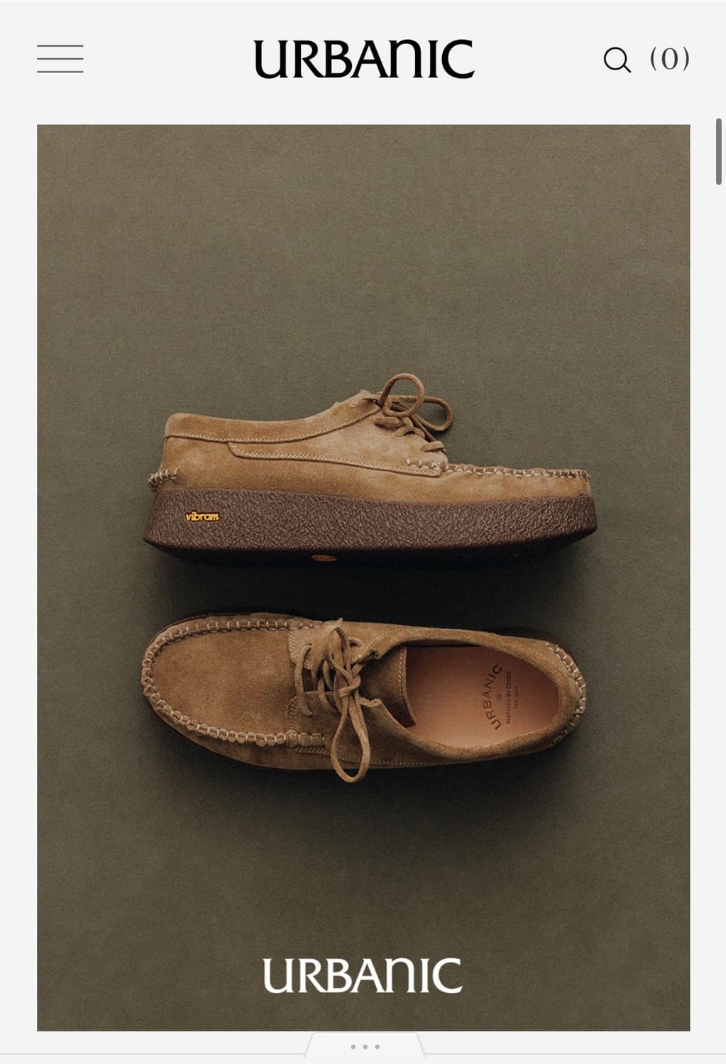 Urbanic30 Rustic Moccasin 새상품 상품이미지2