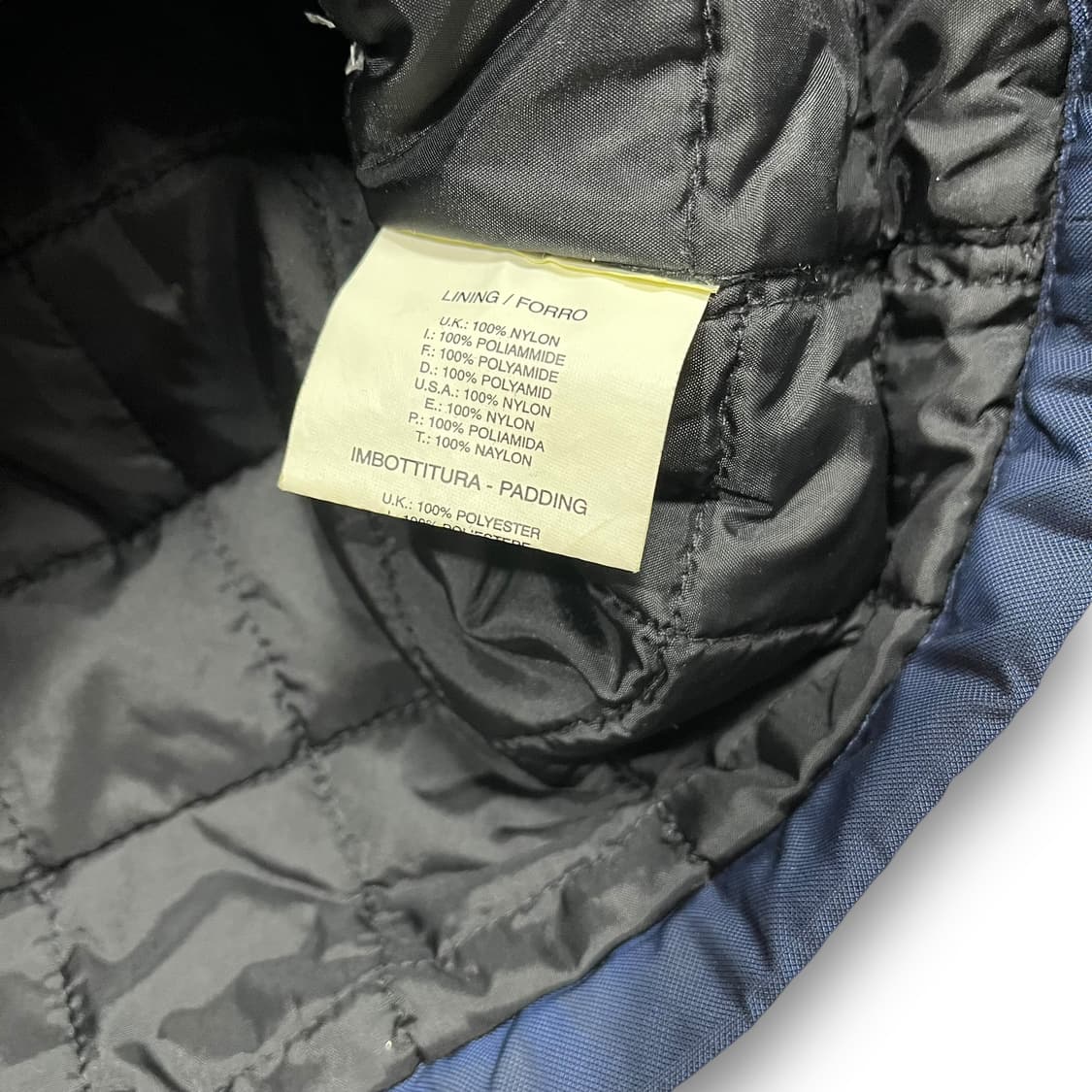 디젤 하이넥 히든 라이더 패디드 나일론 집업 자켓 상품이미지7