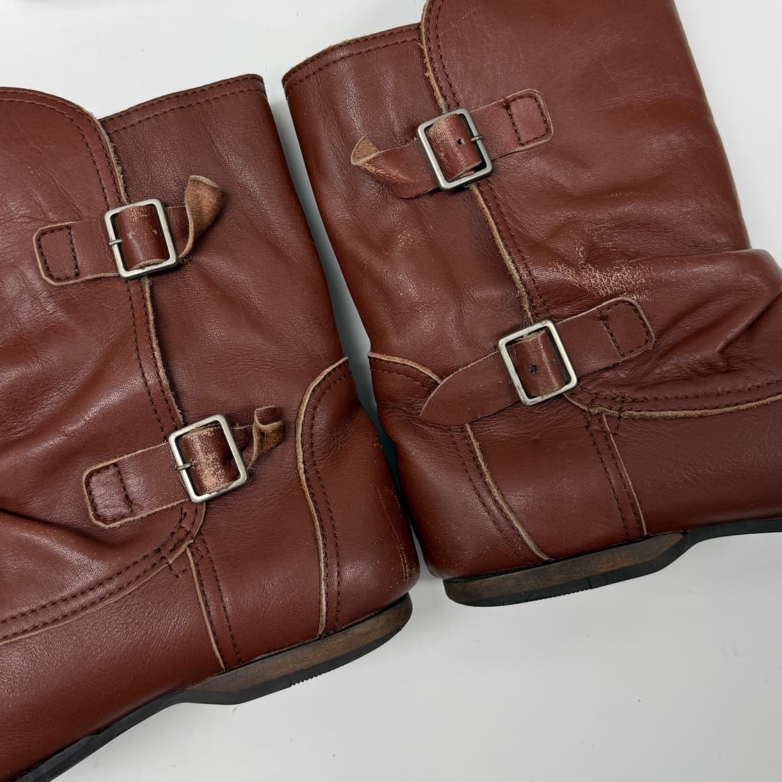 Sunao Kuwahara slouchy boots 상품이미지9