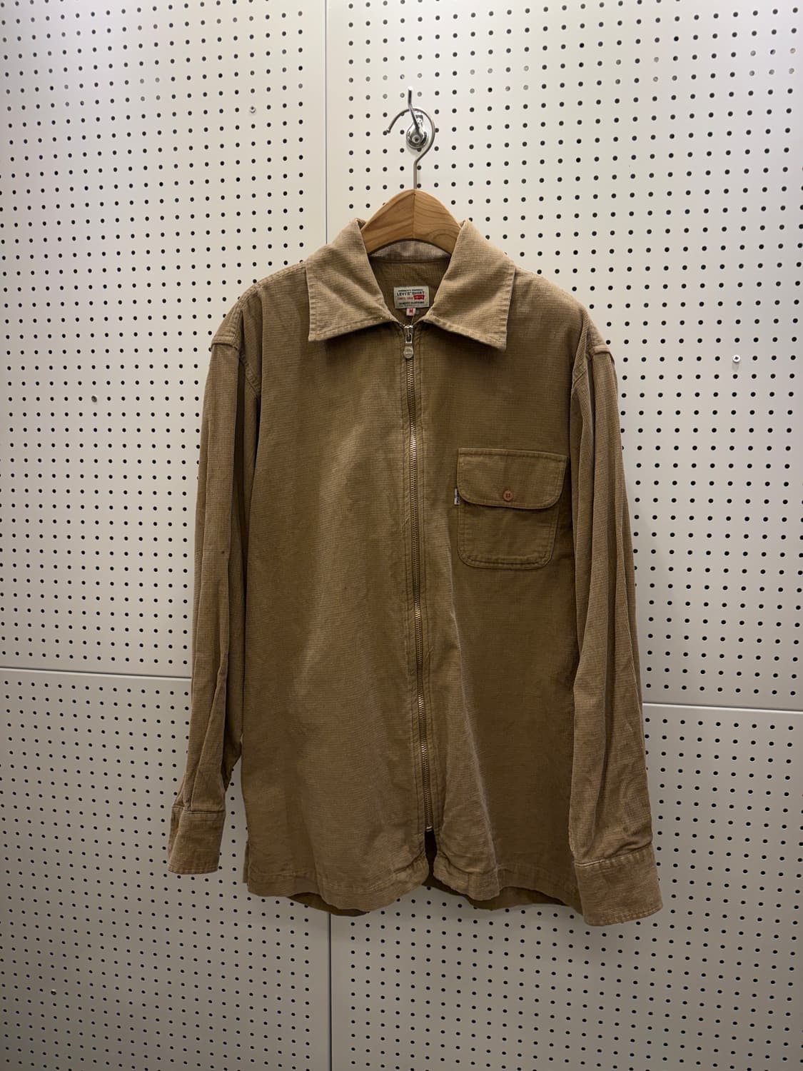 리바이스 코튼 패턴 브라운 자켓 U388 상품이미지2