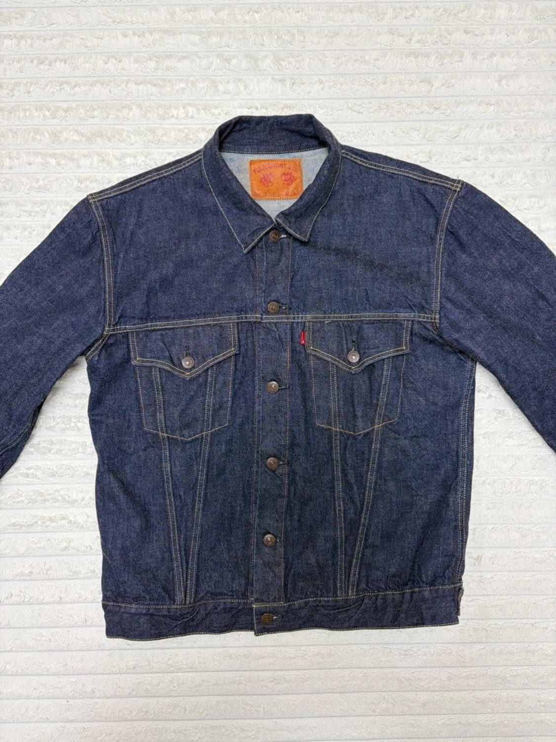 풀카운트 2101_44사이즈, 1101 데님 셋업 W35/L34 상품이미지2