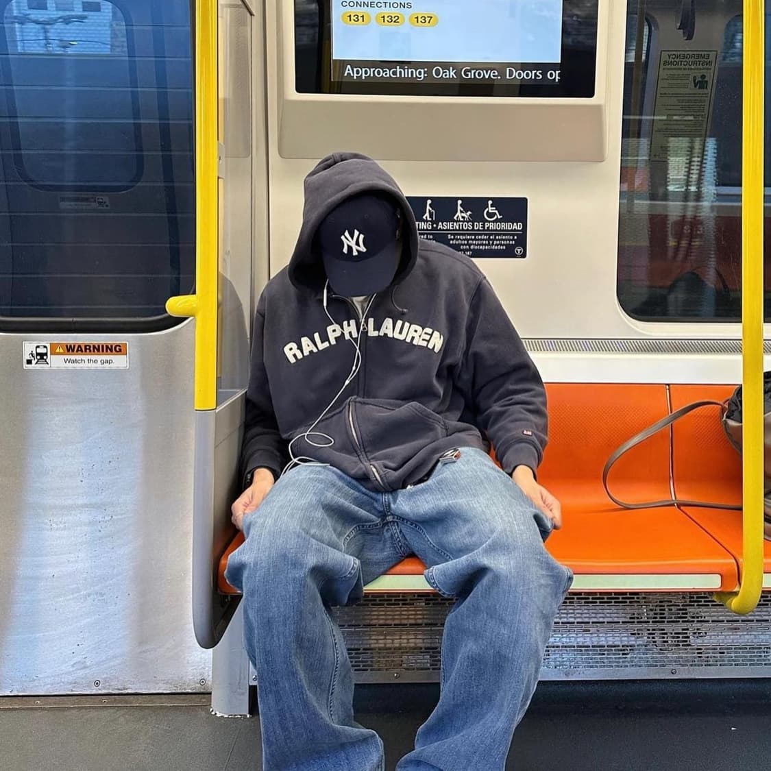 빈티지 폴로 랄프로렌 스펠아웃 아치로고 후드집업 브라운 상품이미지1