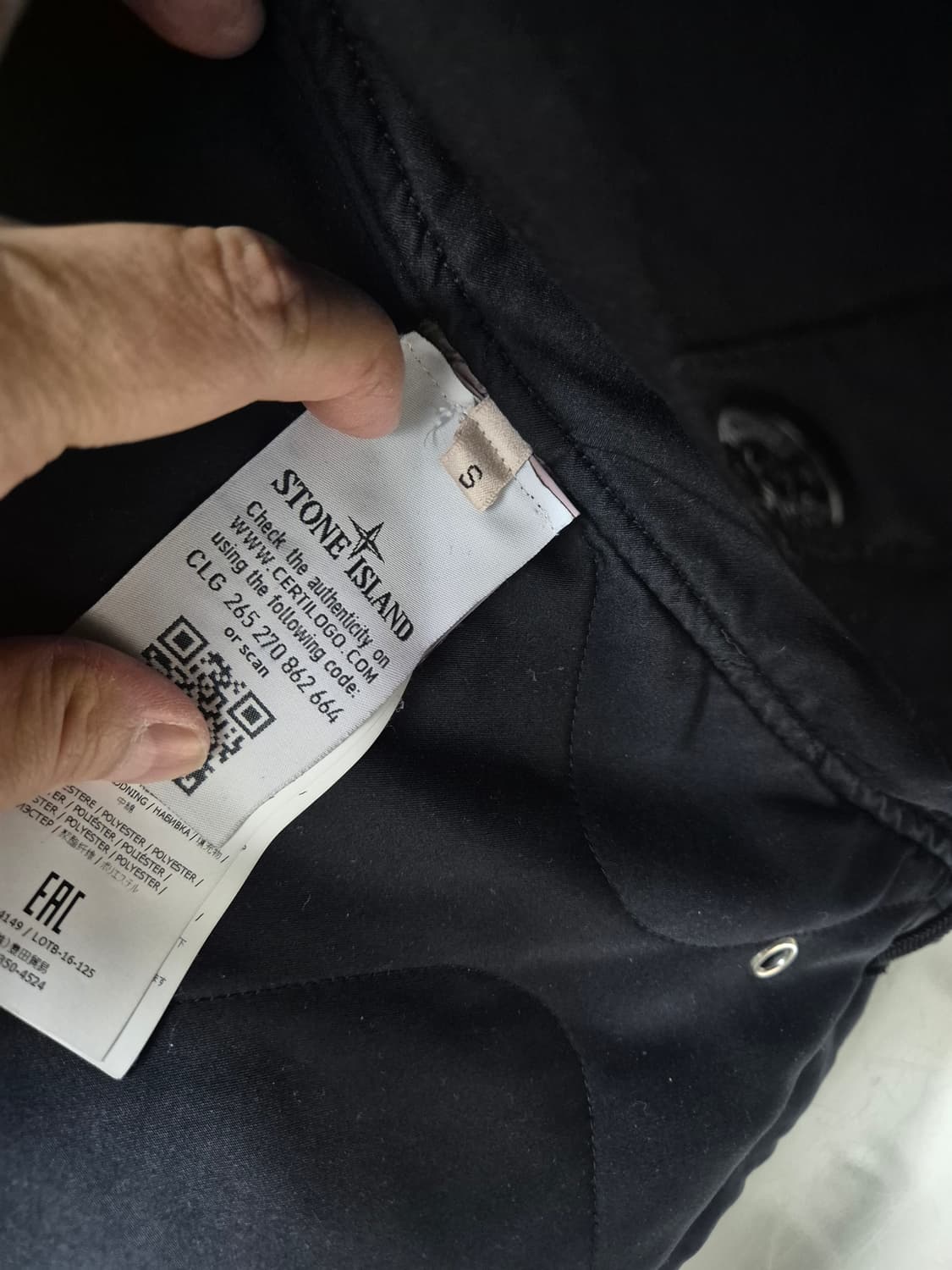 스톤아일랜드 / David TC M65야상 네이비 / S 상품이미지7