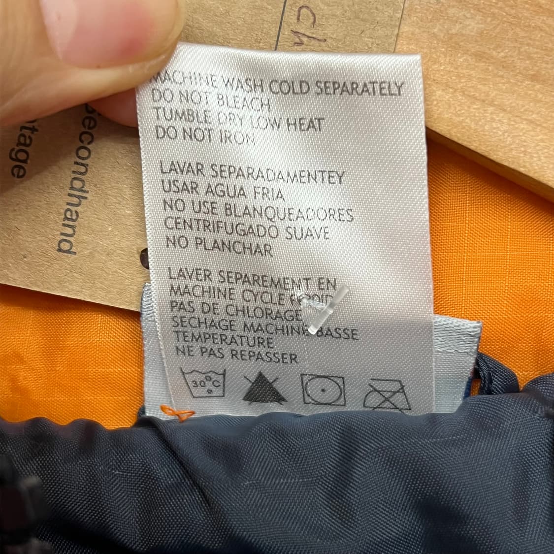 2000's 리복 시카고 베어스 패디드 자켓 상품이미지7