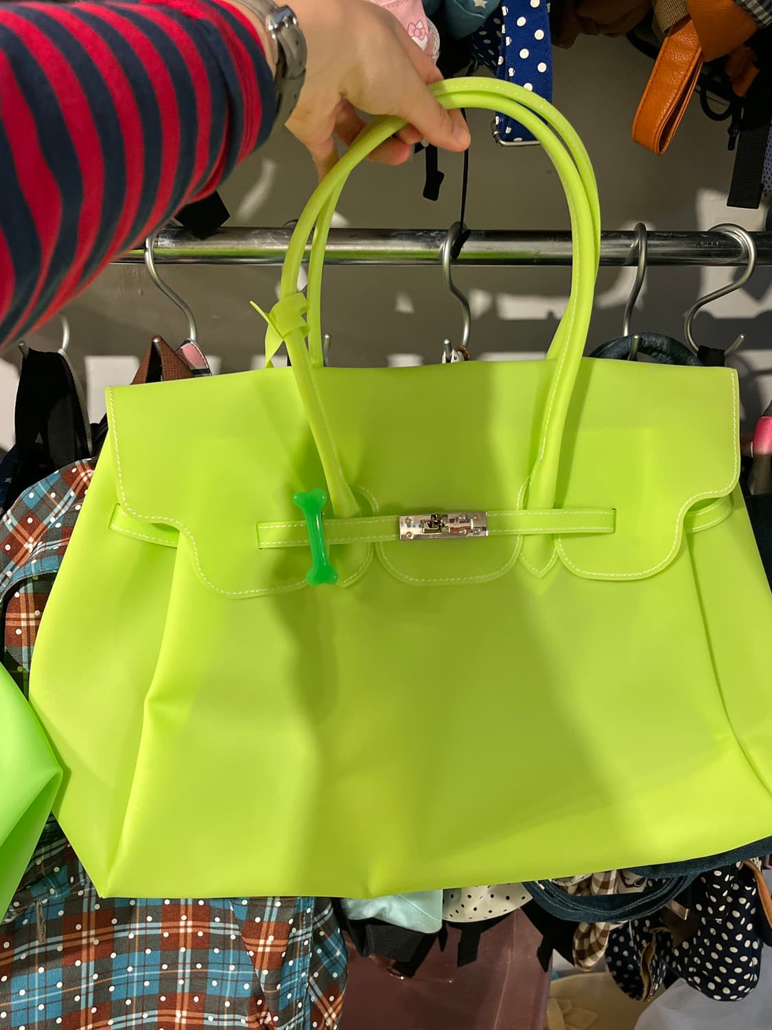 젤리버킨 - 형광초록 🧑‍🎤 상품이미지9