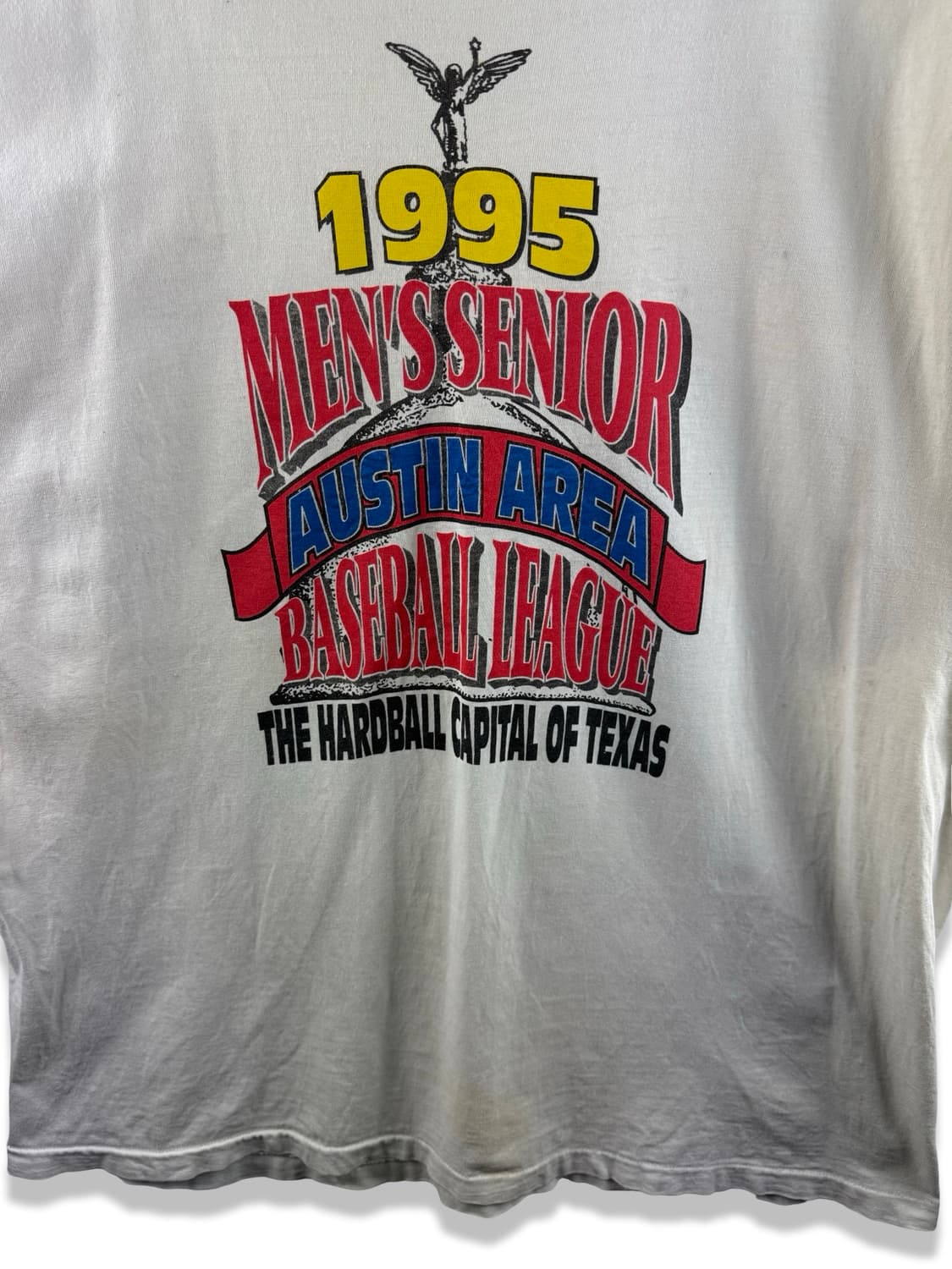 90S 미국생산 싱글스티치 1995 오스틴 그래픽 티셔츠2642 상품이미지4