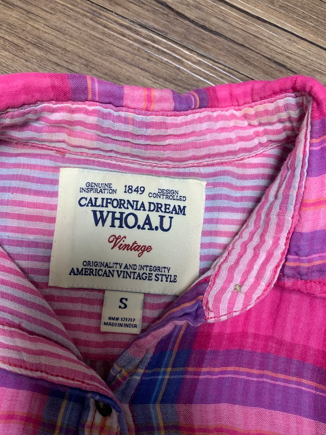 WHO.A.U 여성 셔츠 S 후아유 빈티지 상품이미지2