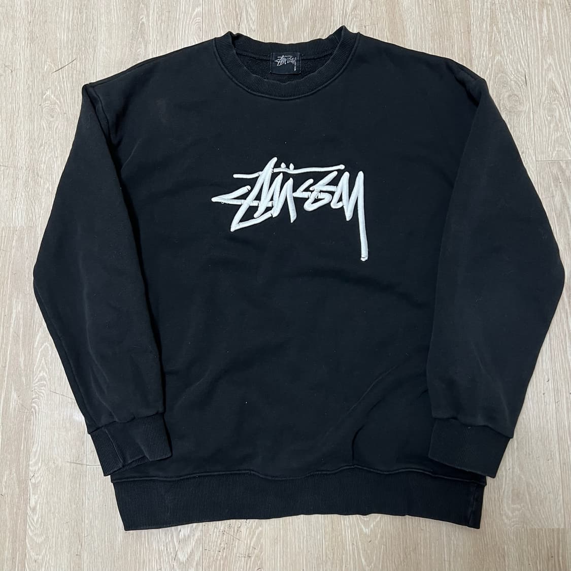 스투시 스탁 빅로고 맨투맨 L/100  상품이미지1