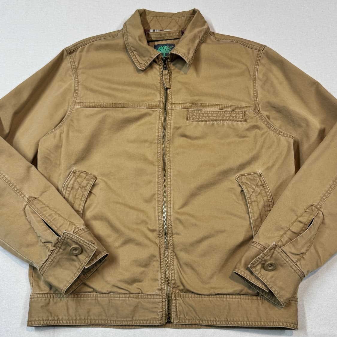 M) Timberland 팀버랜드 카키 코튼 자켓 상품이미지2