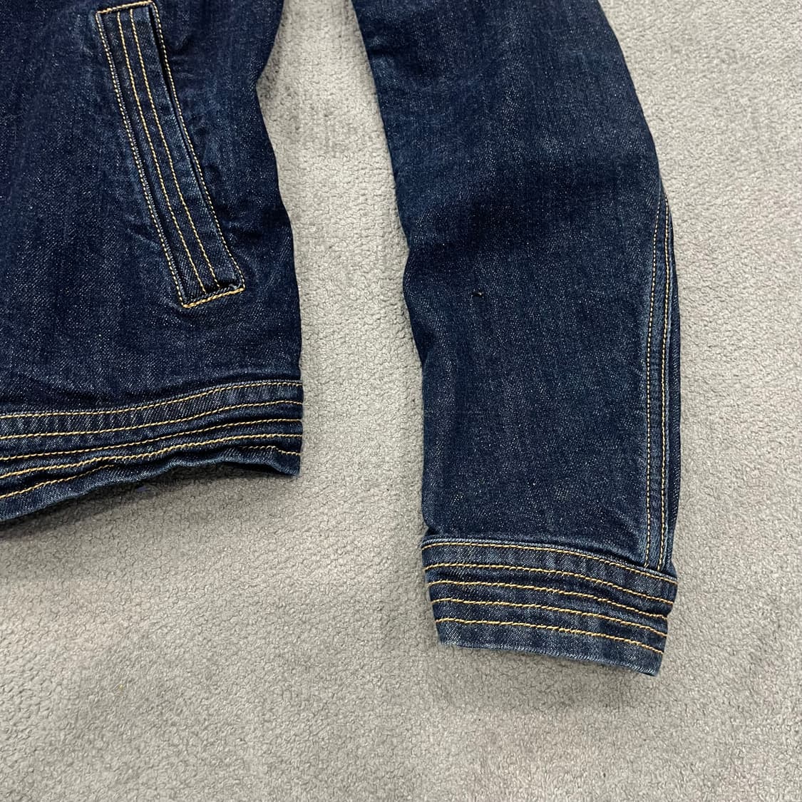 S 아르마니 익스체인지 투웨이 데님 블루종 상품이미지3