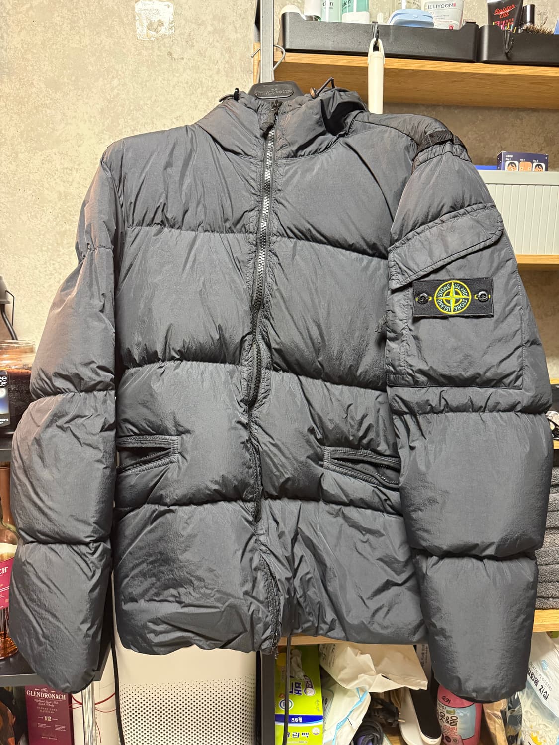 스톤아일랜드 크링클랩스 패딩 상품이미지1