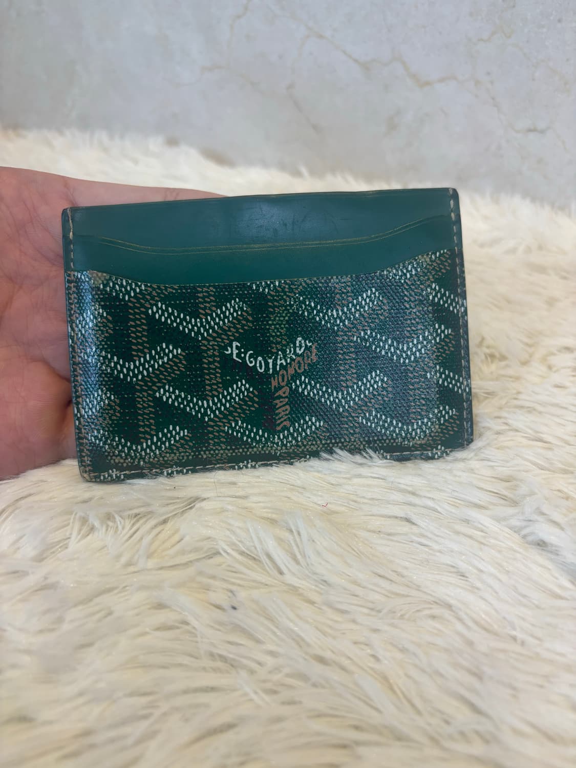 고야드 생쉴피스 카드지갑 그린  상품이미지3