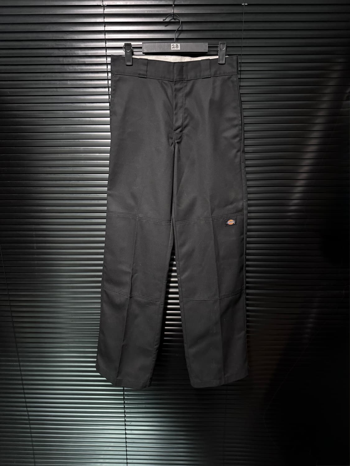 디키즈 더블니 28 x 32 블랙 루즈핏 워크 치노 팬츠 바지 와이드 상품이미지1