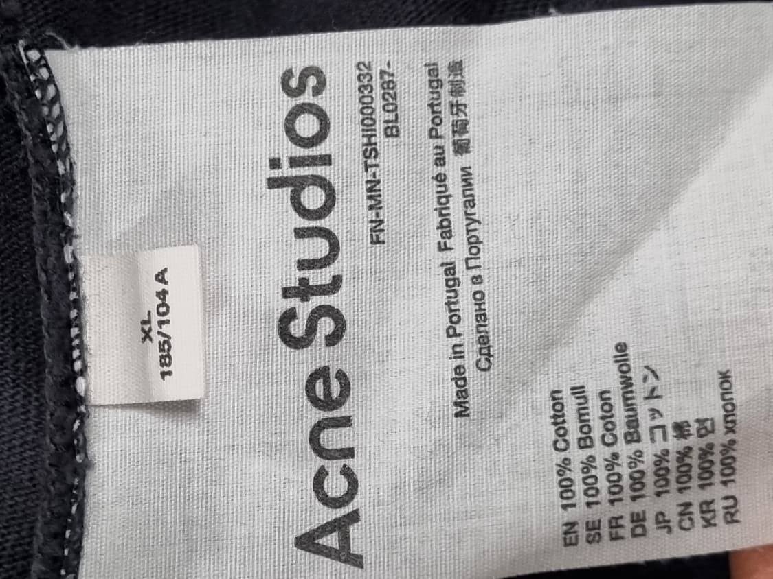 아크네스튜디오 반팔 티셔츠  상품이미지4