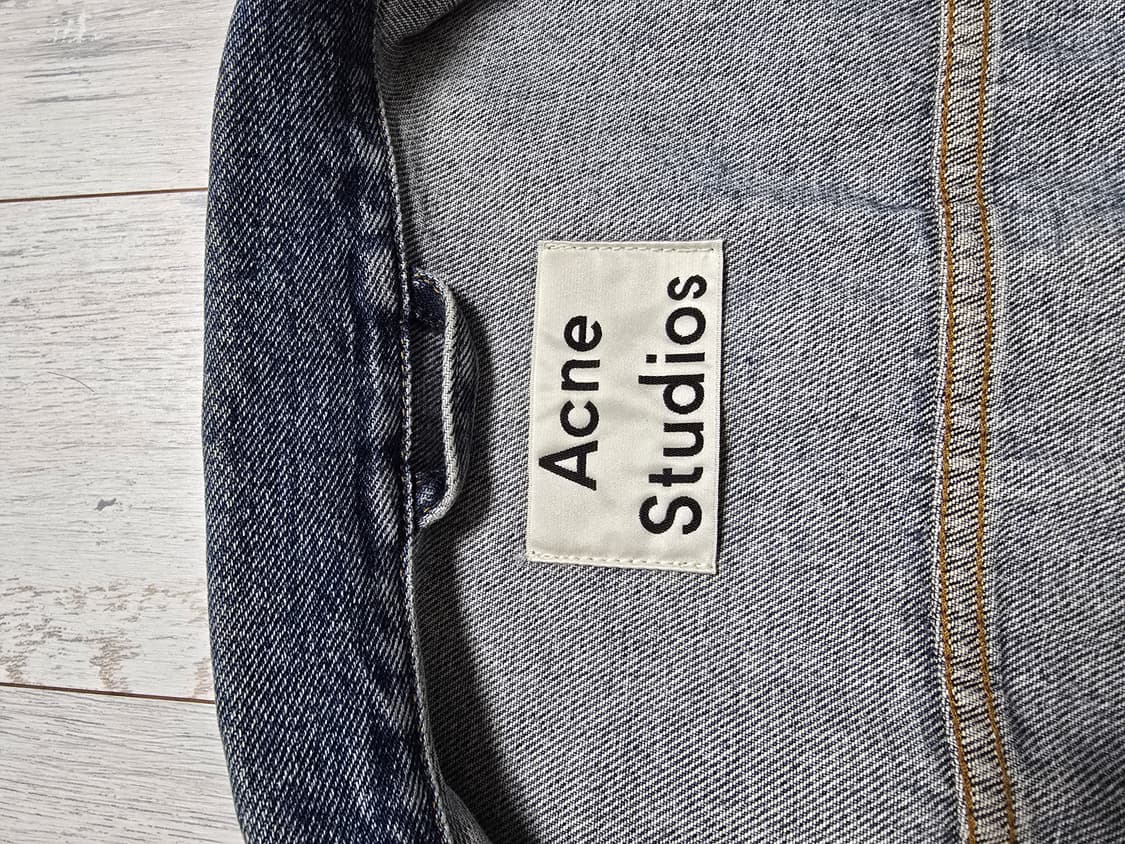 이태리산 워싱 데님 자켓 상품이미지4