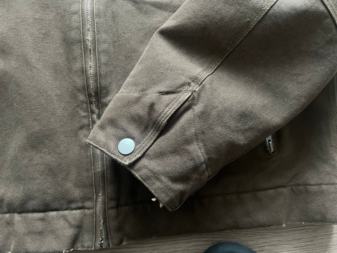 [Nocle] 캔버스 워크 후드집업 (3size) 상품이미지5