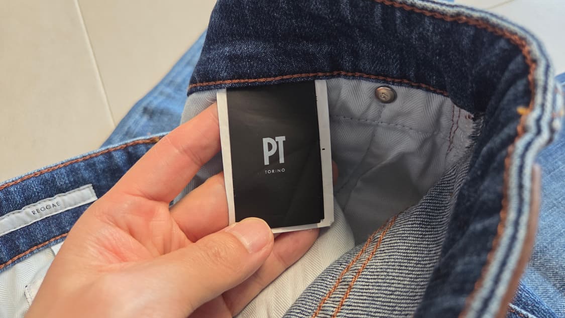 PT Torino 피티 토리노 블루 워시 포켓 레게진 청바지  상품이미지6