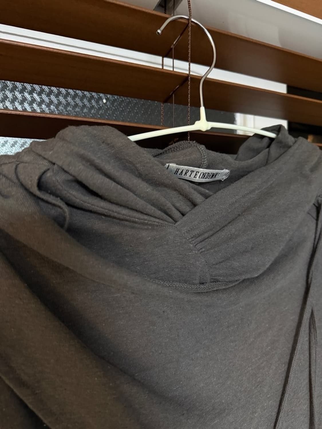 2[β] :: Hooded Fract Sleeve kaki size 1 상품이미지3