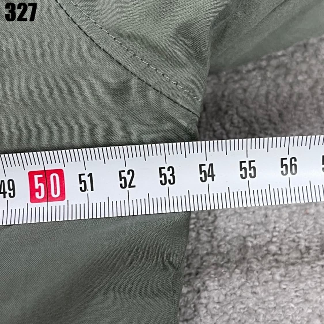 아디다스 카키색 후드 털 파카  상품이미지4