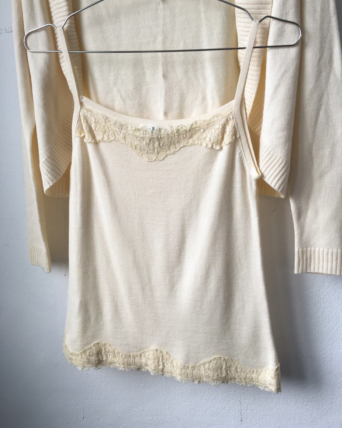 Kumikyoku sleeveless cardigan set up 상품이미지3