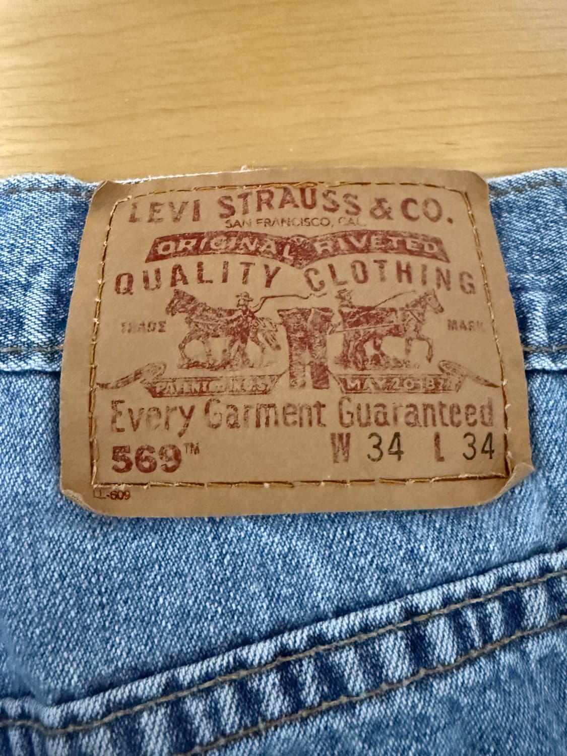 90s 리바이스 569 상품이미지3