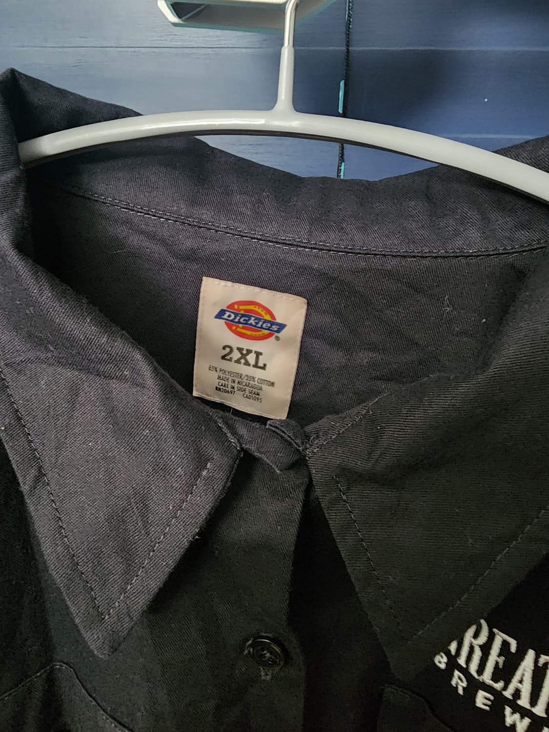 디키즈 블랙 반팔 워크셔츠 상품이미지4