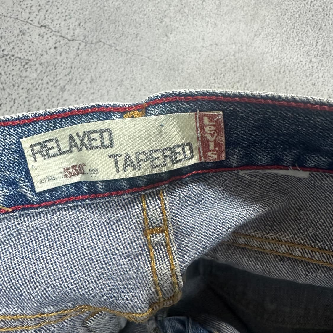 ✨ (바배) 리바이스 550 데님 핫 핫팬츠 상품이미지3